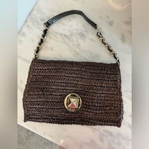 Kate spade rafia purse
